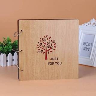 👉 Fotoalbum active 2 STUKS 16 Inch Mahonie DIY Herdenkings Losbladige Creatieve Gift (ALLEEN VOOR U)