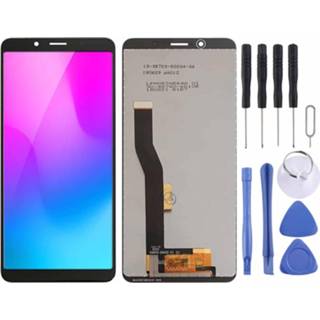 👉 Digitizer zwart active Lcd-scherm en volledige montage voor ZTE Nubia Z18 Mini / NX611J NX611H (zwart)