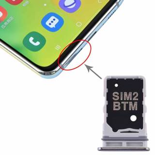 Simkaarthouder zilver active + voor Samsung Galaxy A80 (zilver)