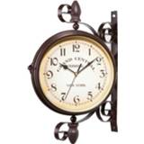 👉 Wandklok active Classic Creative Cafe Decoration Bar Dubbelzijdige (zoals getoond)