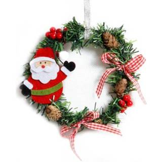 👉 Ornament active mannen 2 STKS Gelukkig Nieuwjaar Kerstdecoratie Decoratie Kleine Krans (Oude Mannen)