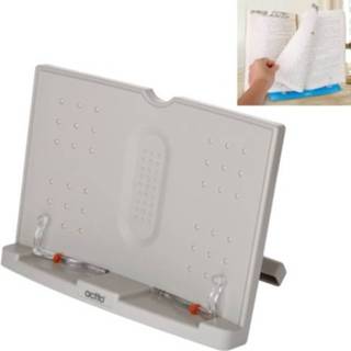 👉 Leesplankje wit active Leesplank Studentenleesboekhouder, kleur: gebroken