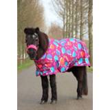 👉 Regendek magenta HB Harry & Hector Pony Regendeken Hedgehog met fleece 8719214678012