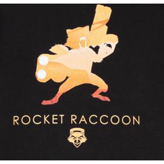 👉 Marvel Rocket Raccoon Sweatshirt - Black - 5XL - Zwart