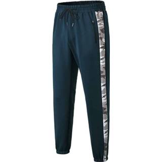 👉 Legging XXL active Losse sport camouflage stretch sneldrogend casual (kleur: pauwblauw maat: XXL)
