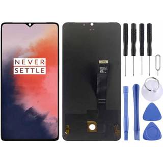 👉 Digitizer zwart active AMOLED Materiaal LCD-scherm en Volledige montage voor OnePlus 7T (zwart)