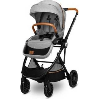 👉 Kinderwagen grijs meisjes kinderen Lionelo Dani Stone 5903771700788