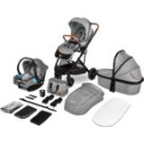 👉 Kinderwagen grijs meisjes kinderen Lionelo Riya 3 in 1 Stone 5903771700757