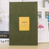 👉 Kerstcadeau groen active 4R 6 inch 300 vel foto's 50 pagina's Flanel interstitial album creatief briefkaart opslag (groen)