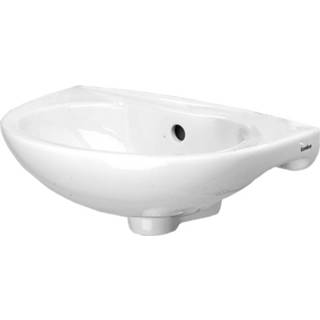 Nemo Go handwasbakje wit keramiek 44.5 012931 Wit keramiek Nemo Go handwasbakje 44.5x27x17cm 012931