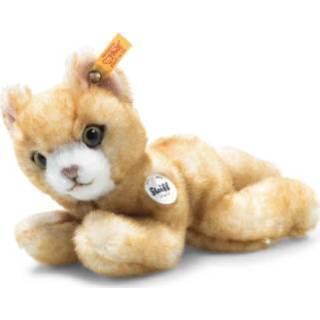 👉 Rood meisjes beige Steiff Mimmi kitten, crème/rood getipt 4001505099236