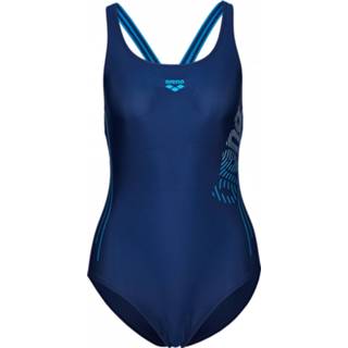 Badpak vrouwen blauw 46 Arena - Women's Shading Lights Swim Pro One Piece maat 46, 3468336367957