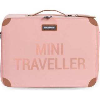 👉 Kinder koffer polyamide meisjes kinderen roze CHILDHOME Kinderkoffer Mini Traveller / koper 5420007158903