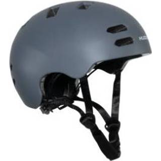 👉 Helm l grijs meisjes HUDORA ® Skater Allround , maat L, grafiet 84169 4005998857694