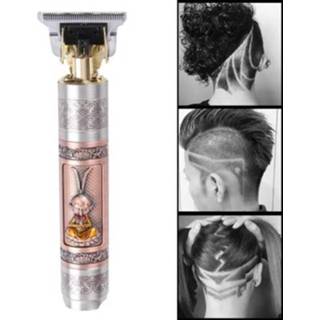 👉 Tondeuse active Surker SK-6012 Retro Oil Head elektrische Kapsalon Scratch Hair Clipper (USB dubbele batterij)