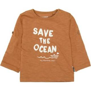 👉 Shirt bruin jongens STACCATO zacht camel 4064821316555
