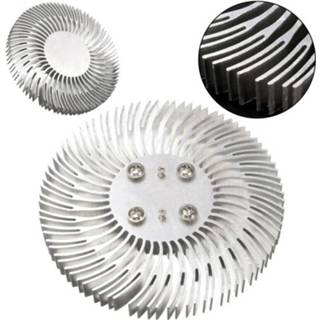 👉 Radiator 1pcs Round Spiral Aluminum Heatsink Cooler Led Heat Sink For 10W High Power Light Lamp Replaceable
