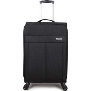 👉 Spinner zwart polyester TSA slot Decent D-Upright 66 Expandable Black 8717524858377