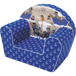 Fauteuil jongens blauw Bino - Piraten 4019359530164