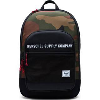 👉 Herschel Kaine Rugzak Black Woodland Camo