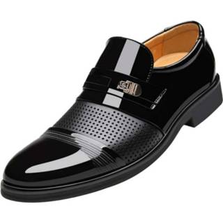 👉 Zakelijke schoenen zwarte 48 active mannen Heren Zomergatschoen Instapjurk schoenen, maat: (zwarte sandalen)