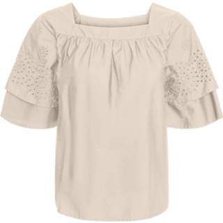 👉 Blous biologisch katoen l vrouwen grijs Blouse 'ALBERTE' 5714927662429