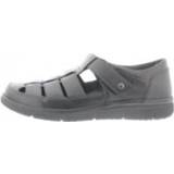 👉 Leer zwart herenschoenen male Solidus Hardy h