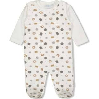 👉 Feetje romper 2-delig mini Cookie uit white