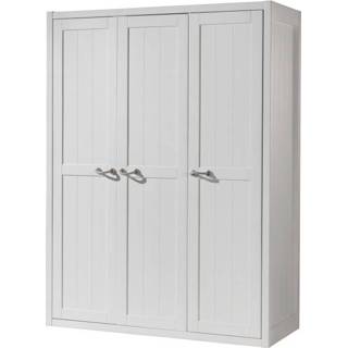 👉 Wit MDF Driedeurskast Noa