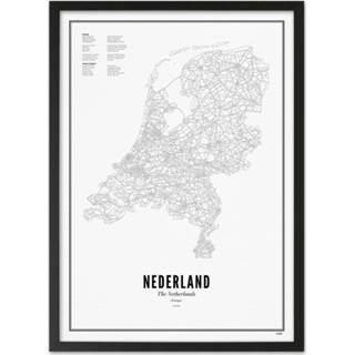 👉 Poster wit papier alle leeftijden rechthoek modern landen Wijck Nederland A3 30 x 40 cm 7448147760747