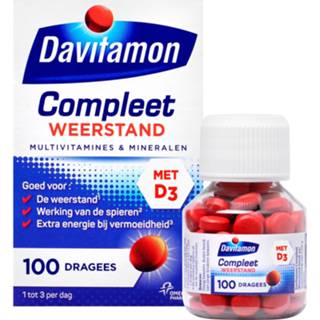 👉 Dragee voedingssupplementen gezondheidsproducten gezondheid vitamine Davitamon Compleet Weerstand Dragees 8710537704624