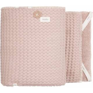👉 Boxbumper grijs roze neutraal belgi gratis retourneren Koeka Amsterdam Bed / Wafel Grey Pink 8718276192054