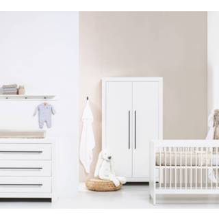 👉 Commode wit vittoria baby's Europe Baby III Babykamer | + Kast 3-Deurs