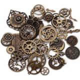 👉 Watch 40pcs/set Retro Electroplated Metal Gear Kit Mixed Mechanical Gears Clock Accessories For DIY Handmade Parts