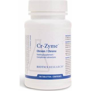 👉 Gezondheid Biotics Cr-Zyme gistvrij 200mcg Tabletten 780053033575