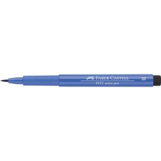 👉 Tekenstift kobaltblauw Faber-Castell Pitt Artist Pen Brush 143 4005401674436