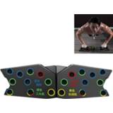 👉 Fitnessapparaat active Push-Up Board Beugel Fitnessapparatuur Thuis Borstspier Oefening Multifunctioneel Trainingsbord (Transformers)