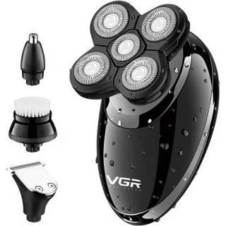 👉 Scheerapparat active VGR V-302 5W 4-in-1 USB multifunctioneel elektrisch scheerapparaat, stekkertype: EU-stekker