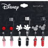 👉 Oorbel zilverkleurig vrouwen Fan Merchandise Mickey & Minnie Mouse - Micky Symbole Oorbellen 4064854155015