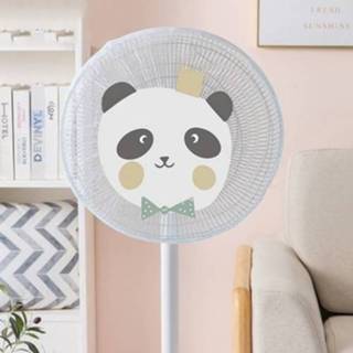 👉 Zaklamp groene active kinderen 10 STUKS Staande ventilatorafdekking Kindveiligheid Anti-snuifje All-inclusive bescherming Driedimensionale ventilatornetafdekking, grootte: 18 inch (groene panda)