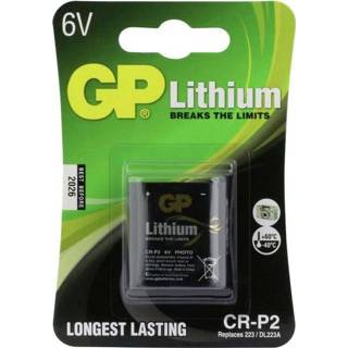 👉 Lithium batterij RVS PVC aardewerk GP CR-P2 Foto 4891199044366