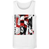 👉 Tanktop wit mannen m Space Jam - 2 Stay Tuned 4064854317246