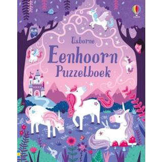 👉 Puzzel boek Eenhoorn puzzelboek. Spelletjesboeken, Paperback 9781474985802