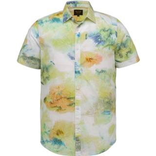 👉 Shirts korte mouw limoen l men groen PME Legend - Short sleeve shirt digital print o shadow lime 8719419820247