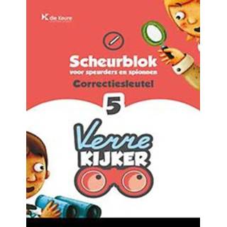 👉 Verre kijker VERREKIJKER 5 SPELLING - CORRECTIESLEUTEL SCHEURBLOK. BILLIAERT, ERIK, Spiraalband 9789048622573