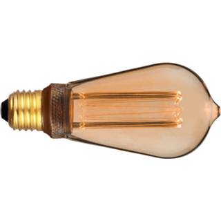 👉 Ledlamp goud Energetic Bulb retro E27 5704924000119