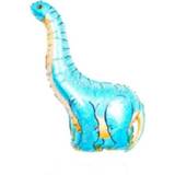 👉 Dinosaurus blauwe groot active kinderen 2 STUKS Modellering Aluminiumfolie Ballon Verjaardag Decoratie Feestartikelen Speelgoed, Maat: Groot, Stijl: Draak met lange nek