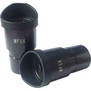 👉 Lens 2PCS WF5X Wide Angle Microscope Eyepiece Optical Mounting Size 30 mm Field of View 20 with Eyecups for Stereo