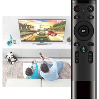 👉 Active Q5 2.4G RF 3D Brushed Fashion Sense Universele stemversie Air Mouse-afstandsbediening