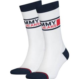 👉 Sock wit mannen Tommy Hilfiger Uni Tj White 2-Pack-43/46 8718824971544 8718824971520